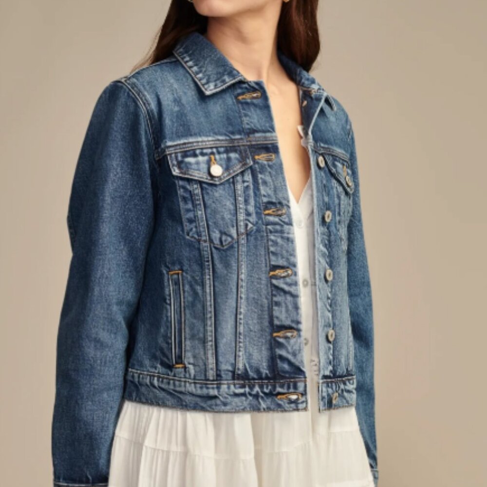 NWT LUCKY BRAND BLUE JEAN DENIM JACKET